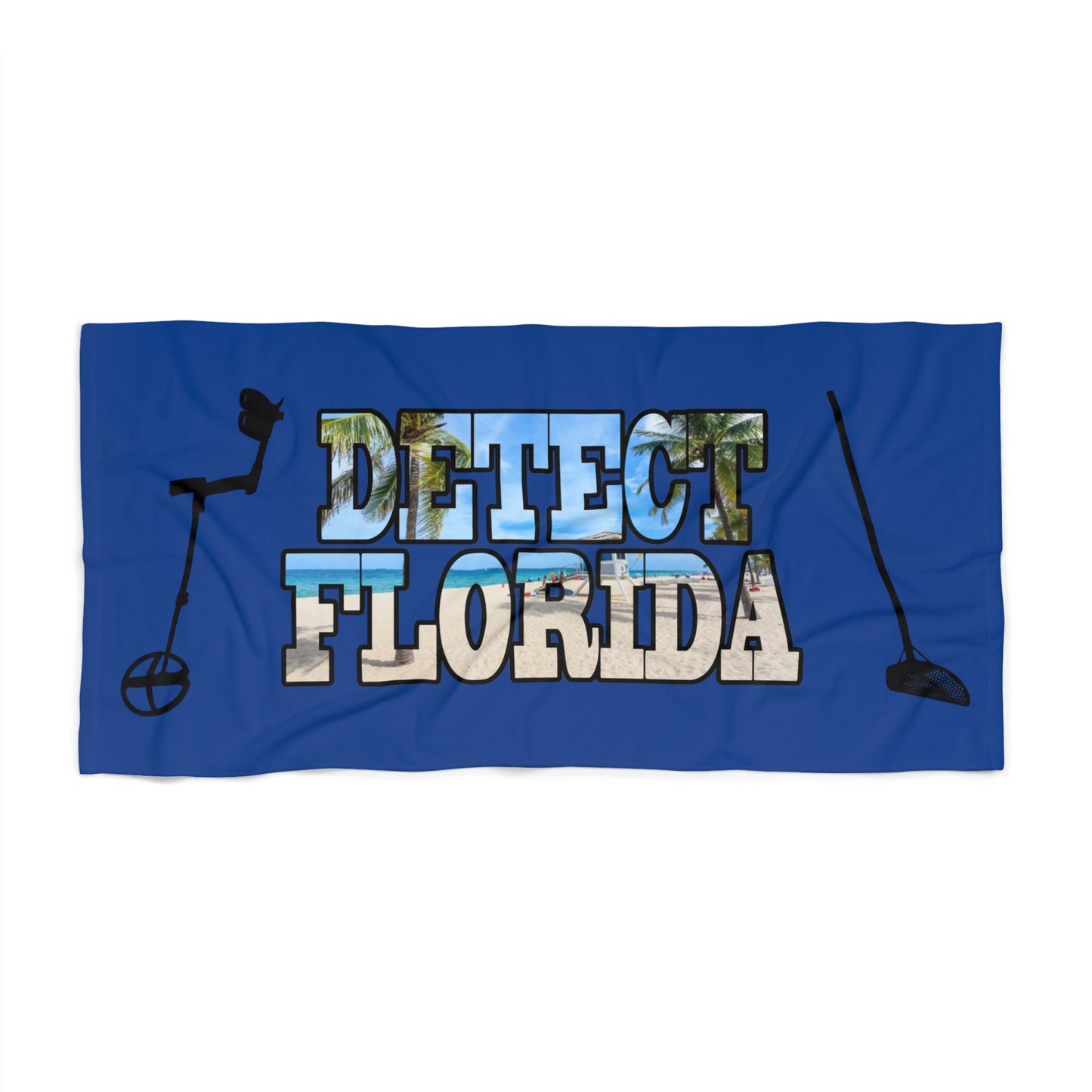 Detect Florida Beach Towel